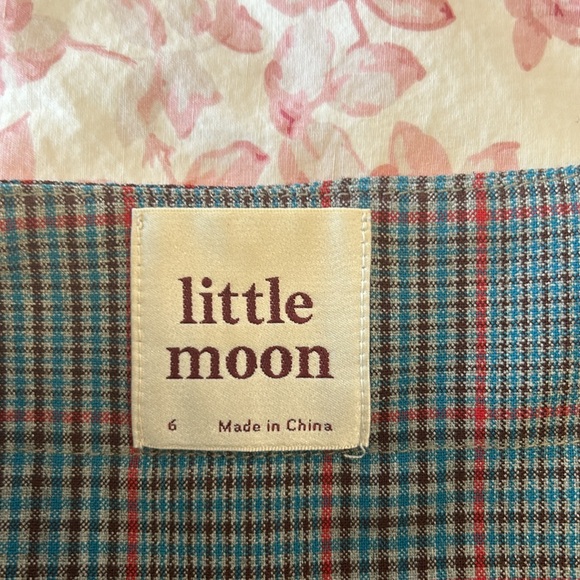 Aritzia Little Moon Daylily mini skirt plaid size 6 - Picture 4 of 6